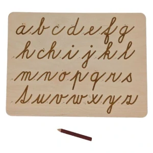 Grafomotorická tabulka malá psací písmena