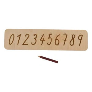 Grafomotorická tabulka - číslice