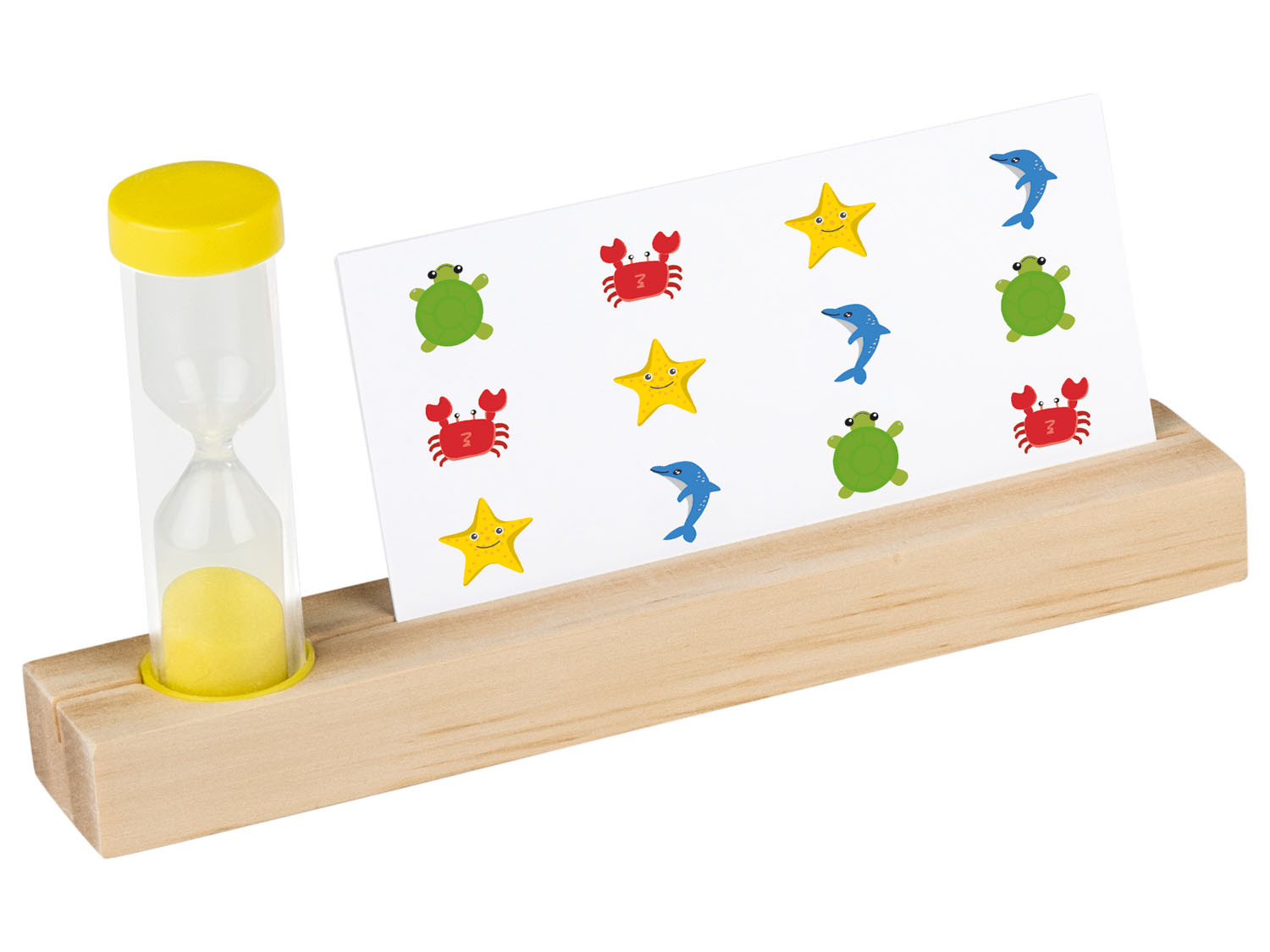 Dřevěný posouvací labyrint s předlohami