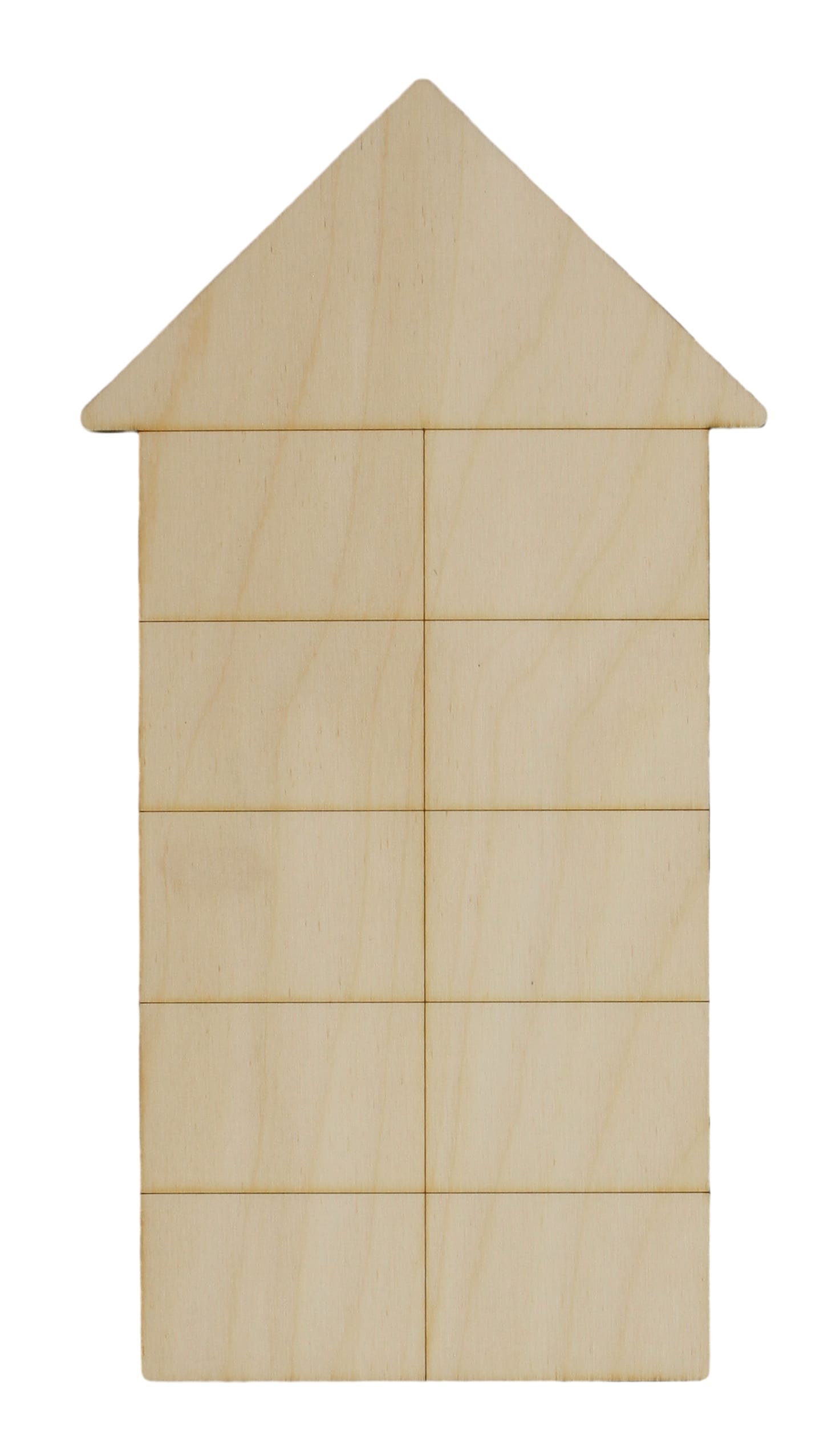Počítací domečky se 2 sloupci