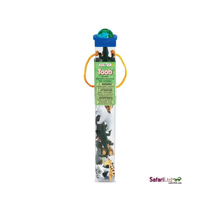 Mláďata ze ZOO (předměty od Safari Ltd. v sáčku z organzy)