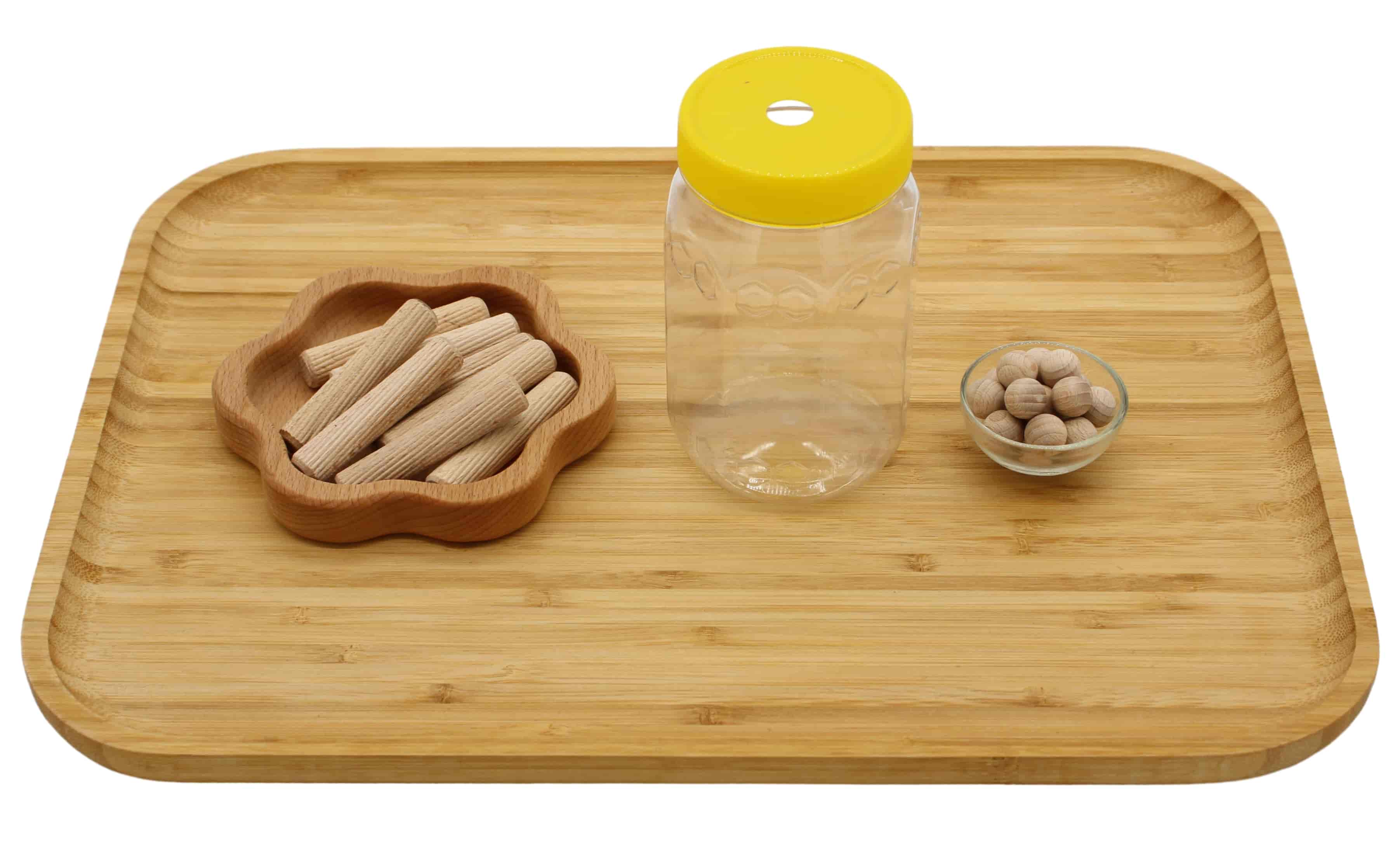 Bambusový podnos velký (38x28x2 mm)