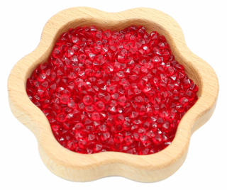 Diamanty červené (5,5 mm, 10 gramů)