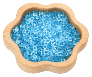 Diamanty modré (6 mm, 10 gramů)